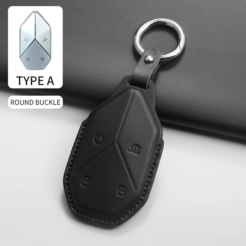 

Кожаный чехол для ключей от машины BYD Formula Leopard 8, набор ключей Leopard 5 Leopard Five специального назначения, автомобильные аксессуары