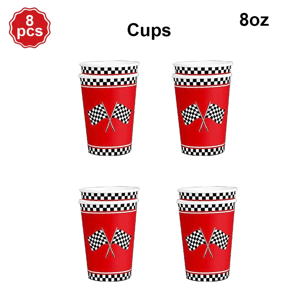 

Набор декора для вечеринки "Формула 1", красный