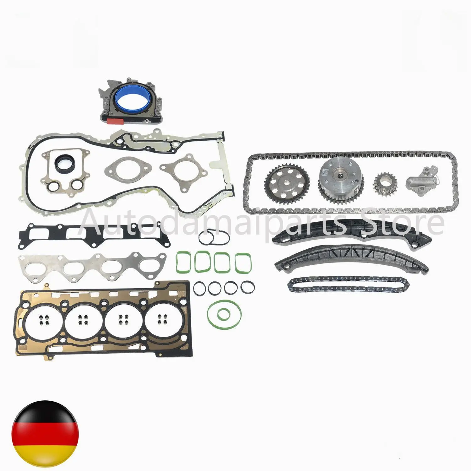 

AP01 Camshaft Cylinder Head Gasket Timing Chain Kit For Audi Seat Skoda VW 1.4 TSI 03C109469K 03C109088B 03C109509K 03C109158