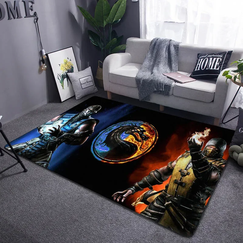 

Мультяшный ковер Mortal Kombat для гостиной