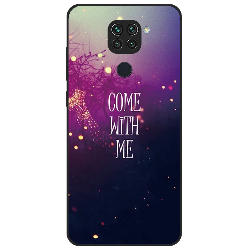 Силиконовый чехол для Xiaomi Redmi Note 9 задняя крышка милый мультяшный мягкий из ТПУ Note9