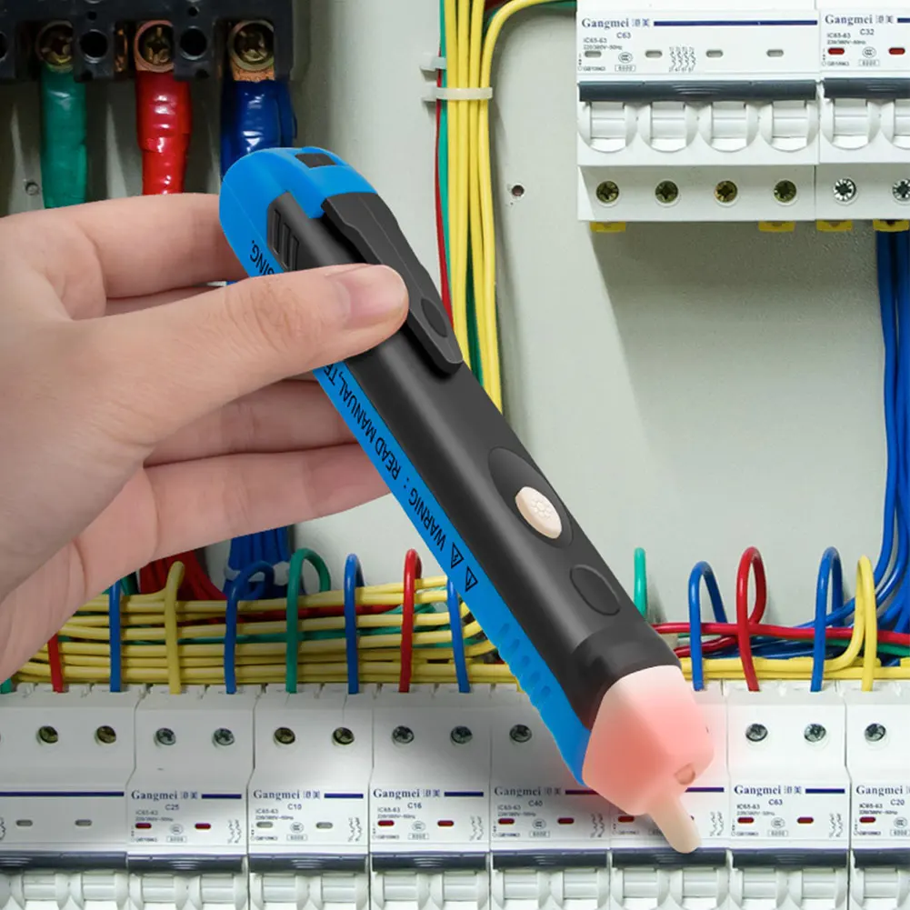 

Бесконтактный индукционный Электрический индикатор, тестовый карандаш, вольтметр переменного тока 90-1000 В, вольтметр, измеритель напряжени...