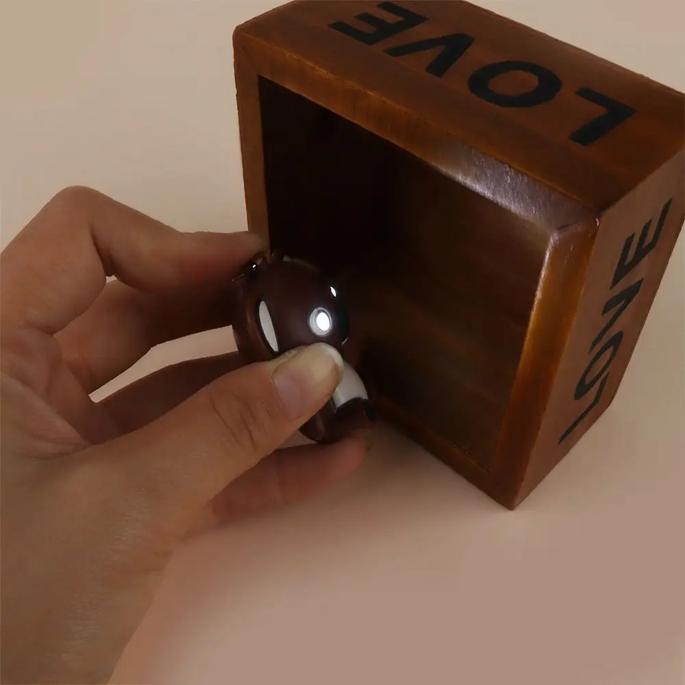 Симпатичный вокальный мини-фонарик брелок со светодиодной подсветкой