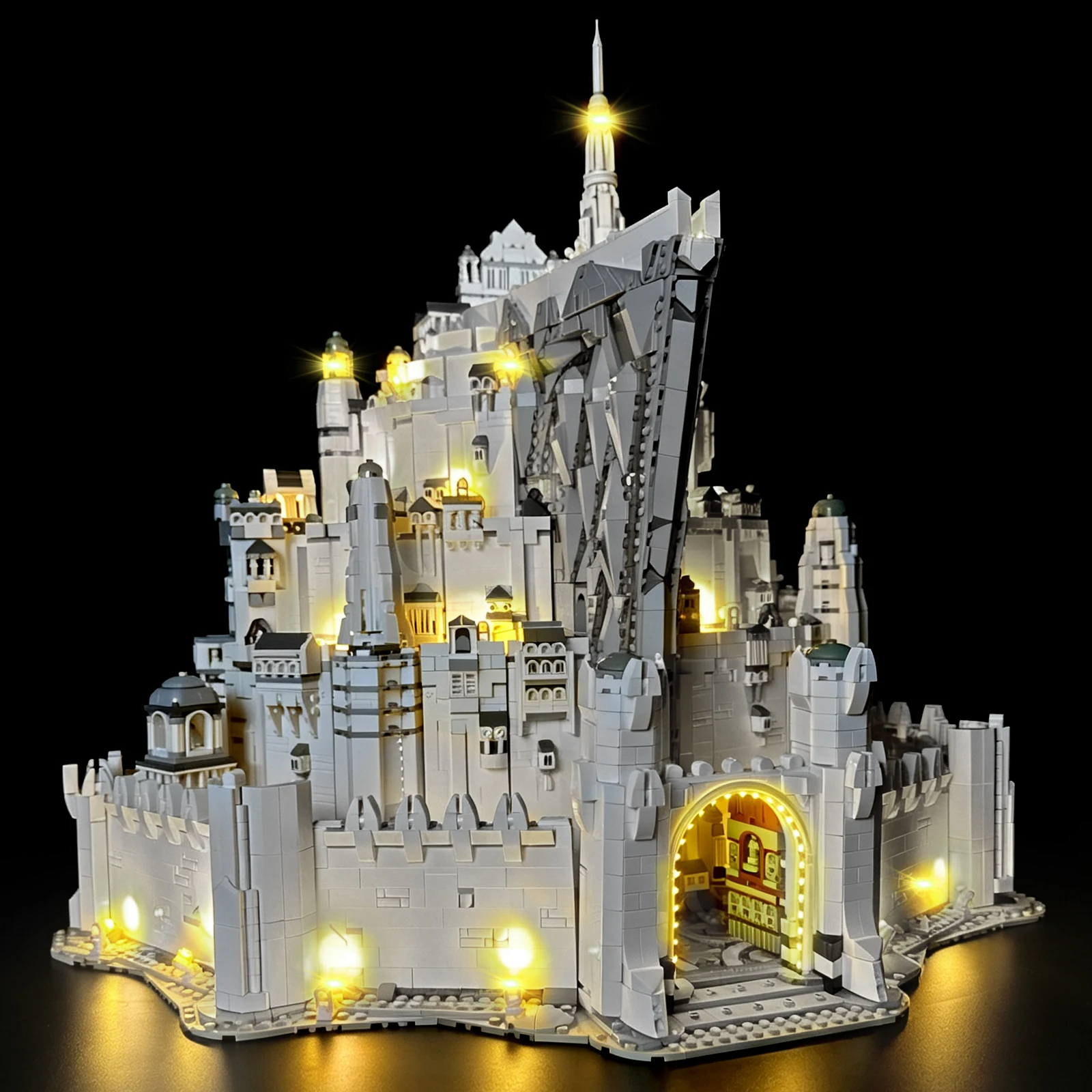 Фото Комплект светодиодного освещения LYBMTWF, совместимый с Lego 11377 «Властелин колец: Минас-Тирит» (модельные блоки в комплект не входят) №5