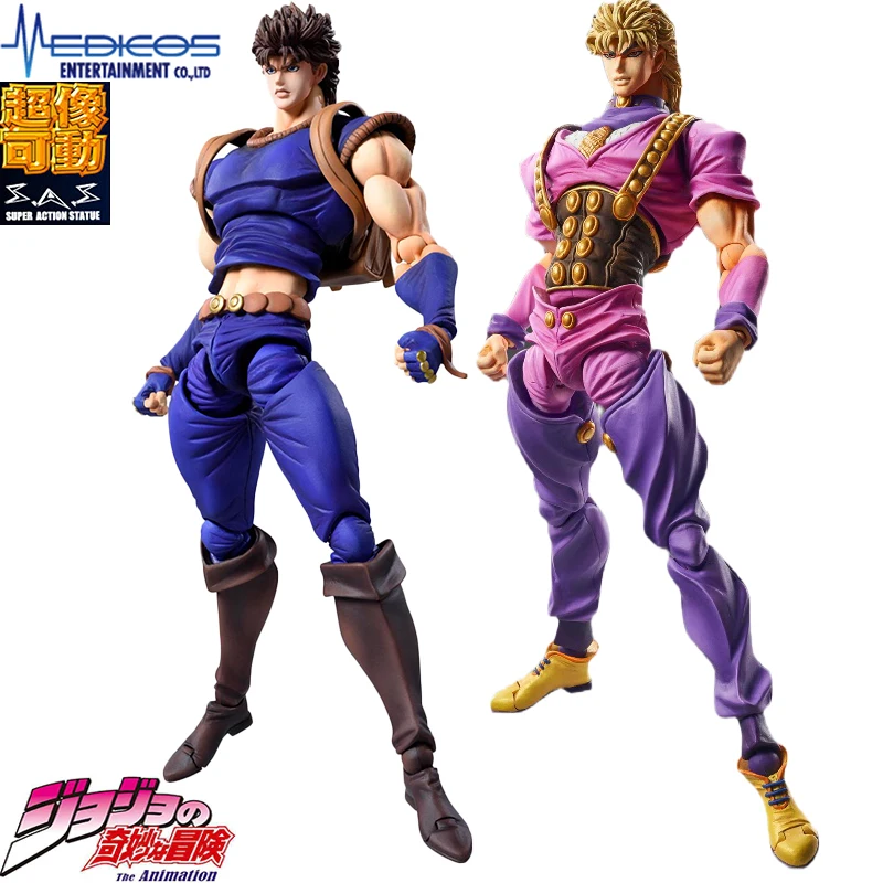 

In Stock MEDICOS JoJo's Bizarre Adventure Dio Brando Jonathan Joestar Anime Action Figure Collection Model Toy For Boys Gift