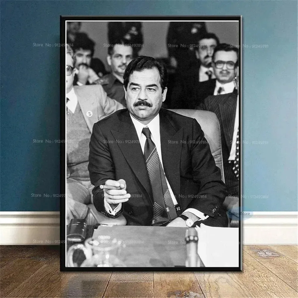 

Фотопортрет Саддам Хуссейн на холсте