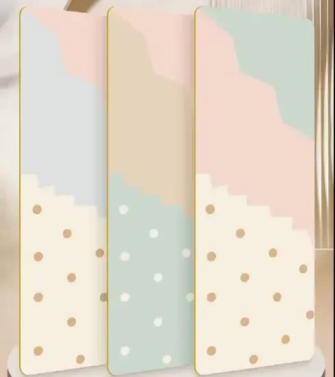 Нескользящий спортивный коврик для упражнений 5 мм начинающих йоги из