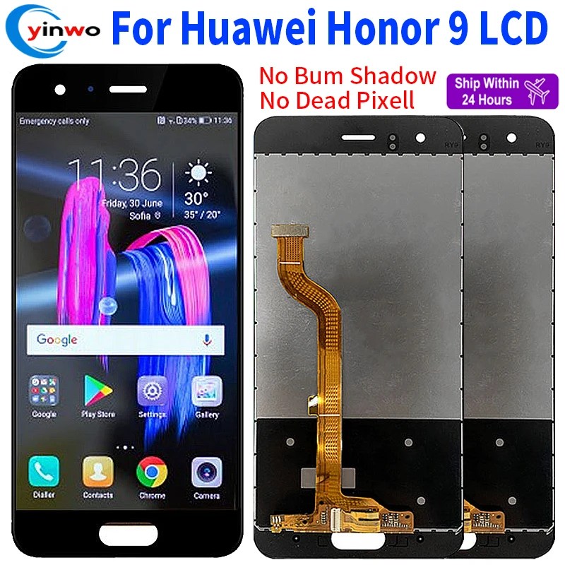 

100% Test 5.15" Original For Huawei Honor 9 LCD Display Touch Screen Digitizer Replacement Parts
