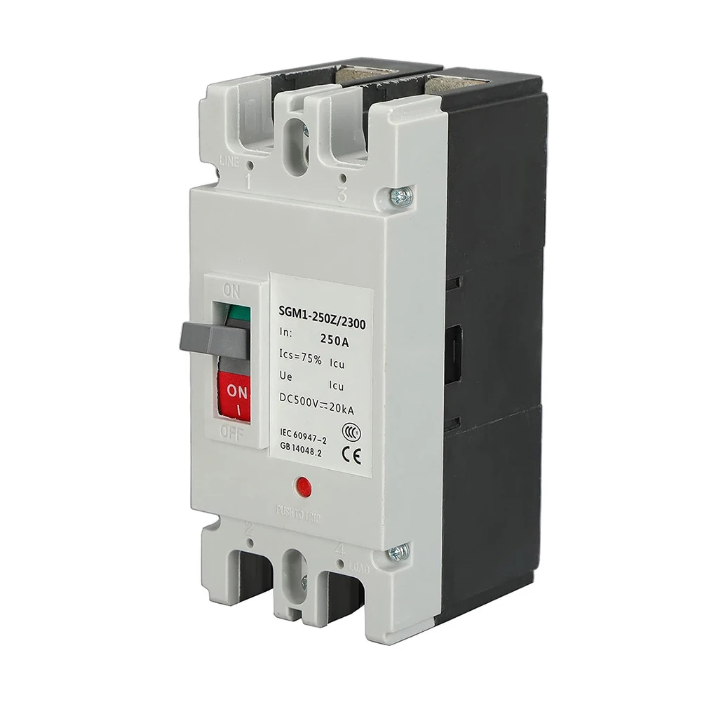 

Автоматический выключатель PV системы максимальный ток 250 А гарантированная защита от перегрузки и короткого замыкания легкая установка