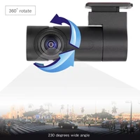 single lens 1080p panorama driving recorder 360 degree mini tachograph camera support night drop shipping
