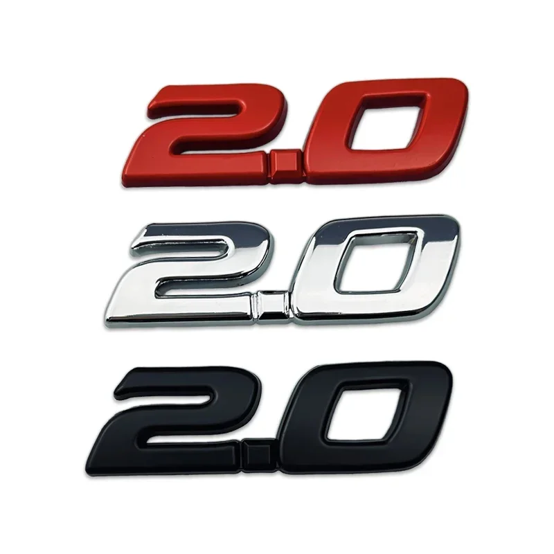 Боковая наклейка автомобиля эмблема наклейки на багажник значок 2 0 для Toyota Camry