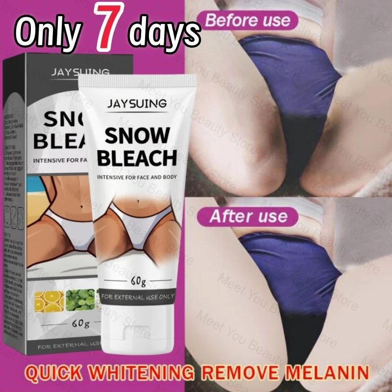 Отбеливающий крем для темной кожи подмышек бедер внутренних суставов осветление