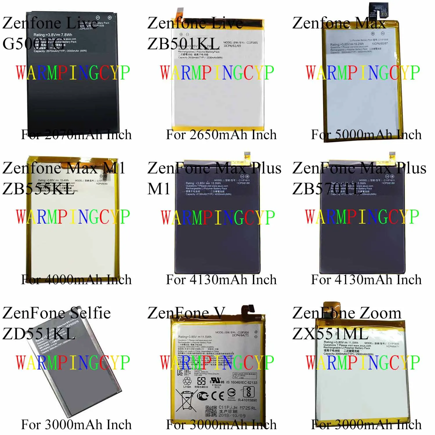 Аккумулятор для oukitel K6000 Plus PRO K7000 K9 MIX 2 U11 U15 U16 MAX U18 U20 U22 U23 |