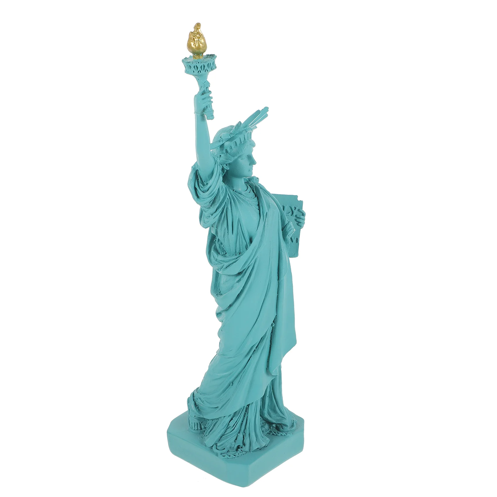 

Statue Liberty Model Ornament Usa Gifts Sand Artware Decor Table Goddess Building Materials Resin Office