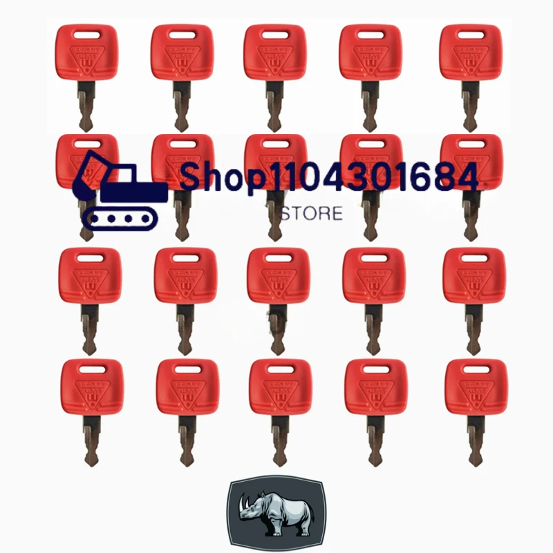 20 шт. для ключей зажигания трактора John Deere OEM RE 183935 RE43492 RE71557 6010 6110 6210 6310 6410 6510