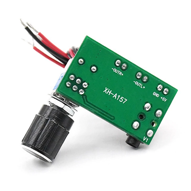 Top Deals 2X3W PAM8403 2.0Ch AUX Mini Digital Dual Channel Audio Amplifier 3W + DIY Speaker USB 5V Small Stereo Amp |