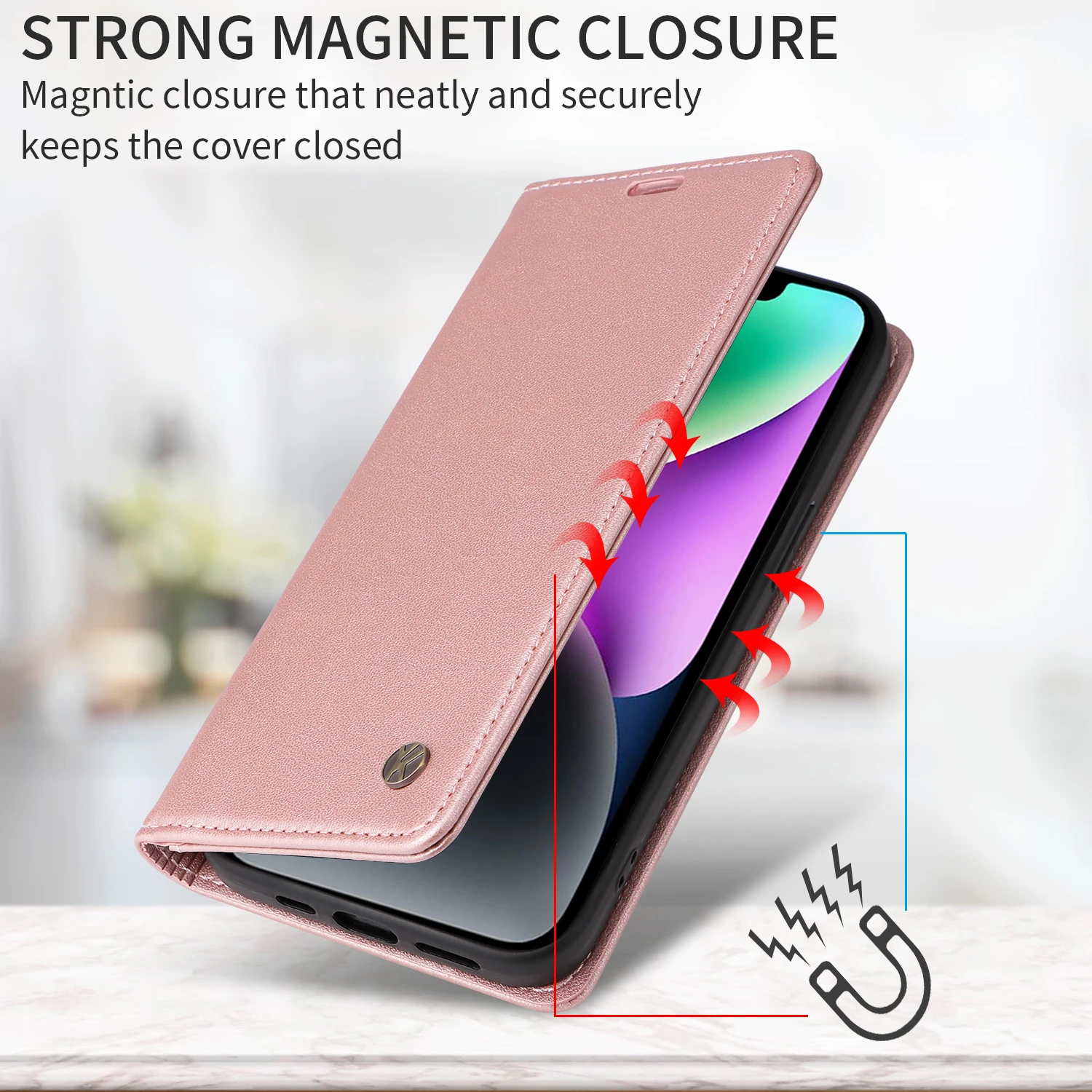 Фото Кожаный чехол-кошелек для Samsung Galaxy M13 5G M10 J7 Prime J610F J6 Plus J530 J5 J415 J4 J3 J1 F62 F23 5G A91 A81 A73 A72 4G A71 №4