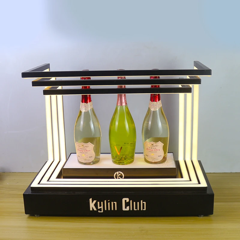Светящаяся Подставка-витрина для винных бутылок подставка-витрина коктейлей и