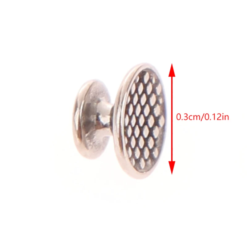 10 шт. стоматологические ортодонтические металлические лингвальные пуговицы