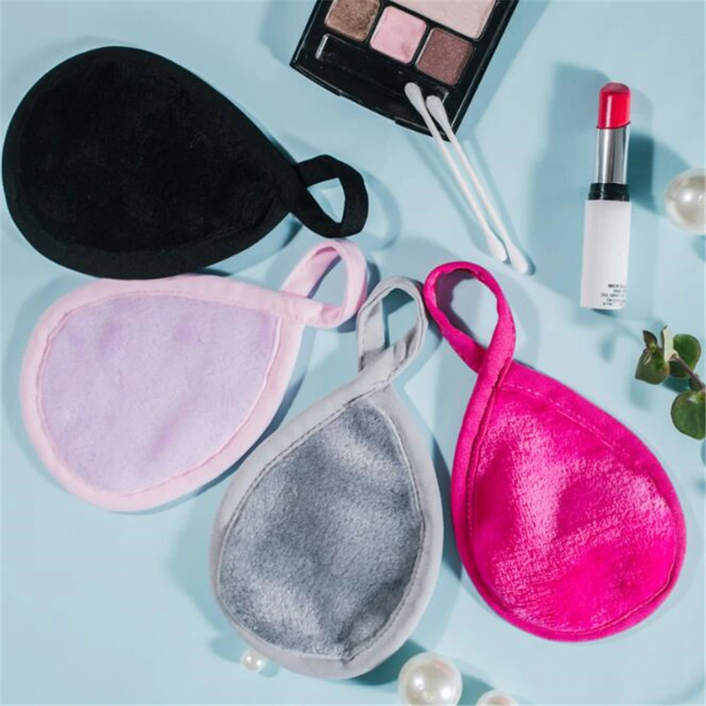 

1pc Reusable Makeup Remover Cloth Microfiber Makeup Removal Towel Face Wash Cloth Makeup Remover Wipes Facial Face Care Tools