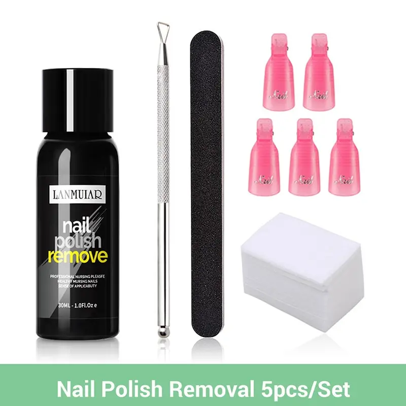 

Nail Art Soak Off Cap Clip UV Gel Nail Polish Remover Wrap Tool Plastic Clip For Toe Removal Of Varnish Manicure Float Glue Tool