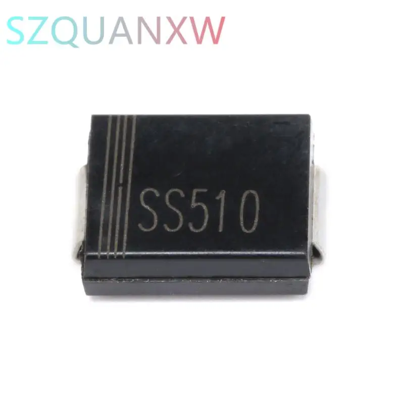 100 PCS SMC DO-214AB SMD Schottky Diode SS510 SS310 SS56 SS54 SS36 SS34 SK54
