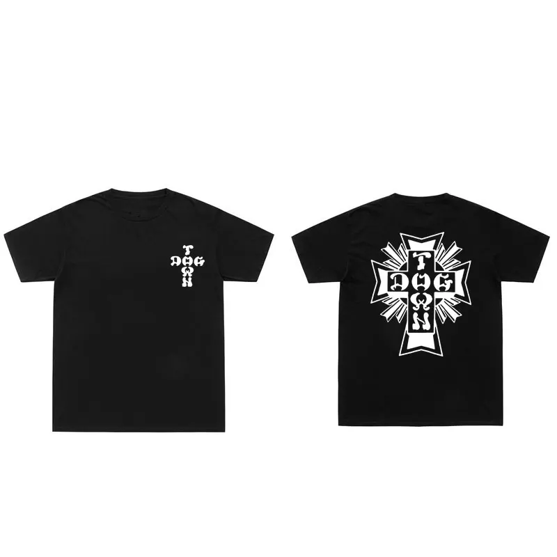 

Dogtown Og Logo Black Tshirt Men Women Loose Harajuku T Shirts Fashion Hip Hop Street T-shirt Cotton Tees Oversized Short Sleeve