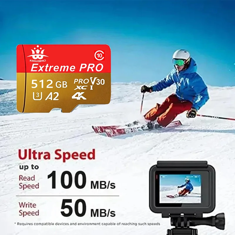 Фото Карта памяти Play PRO MicroSD Express/512 ГБ/256 ГБ, видео 4K, карты памяти для игровых консолей, скорость до 900 МБ/с для Nintendo Switch 2 №2