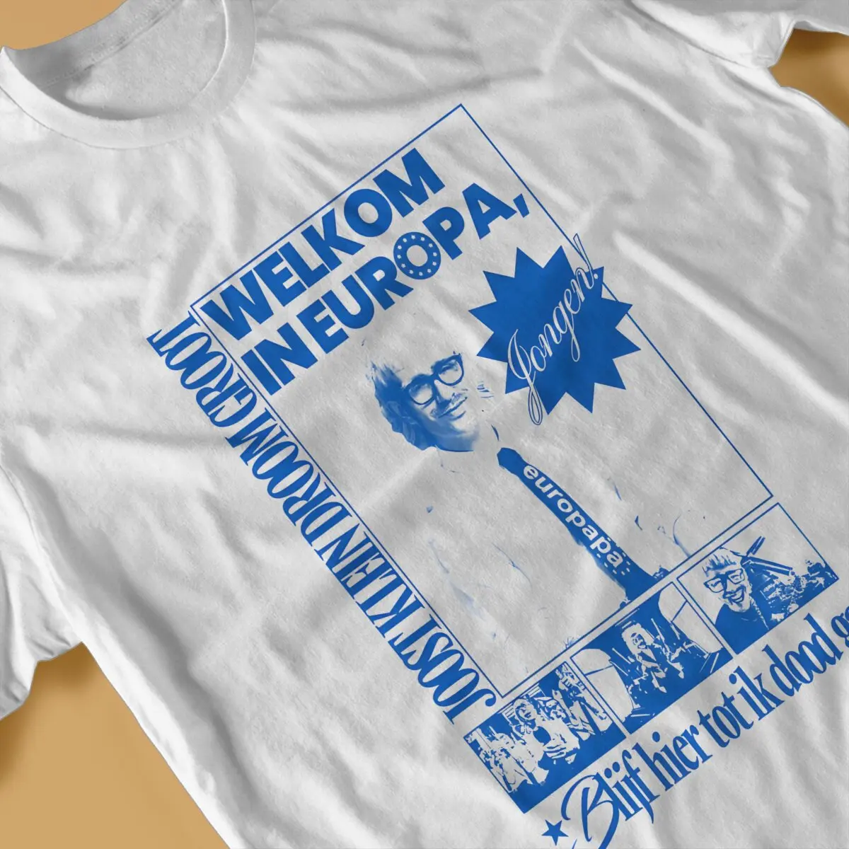 Футболки Joost Klein Европейская полиэстер соревнование песни Eurovision отличительная