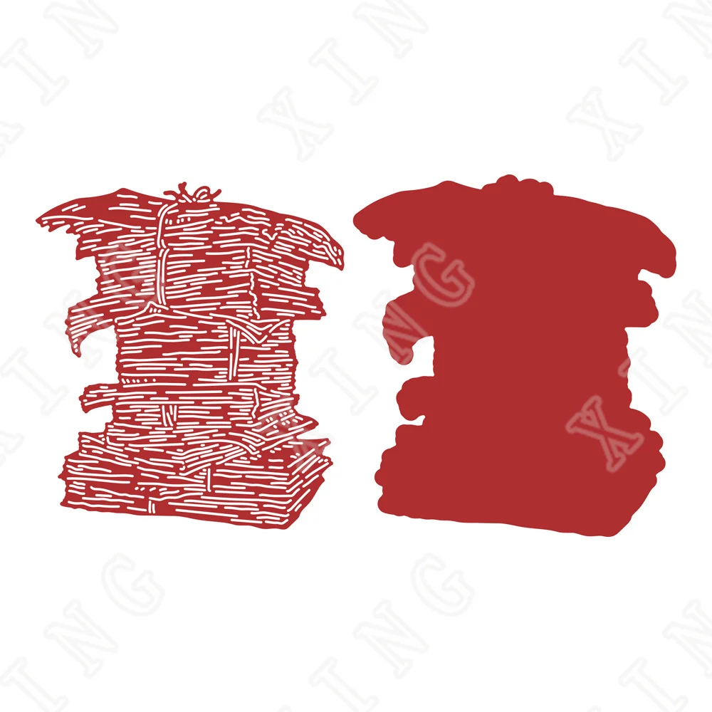 

Old News Metal Cutting Dies Scrapbook Diary Decoration Stencil Embossing Template Diy Greeting Card Handmade 2022 Arrival