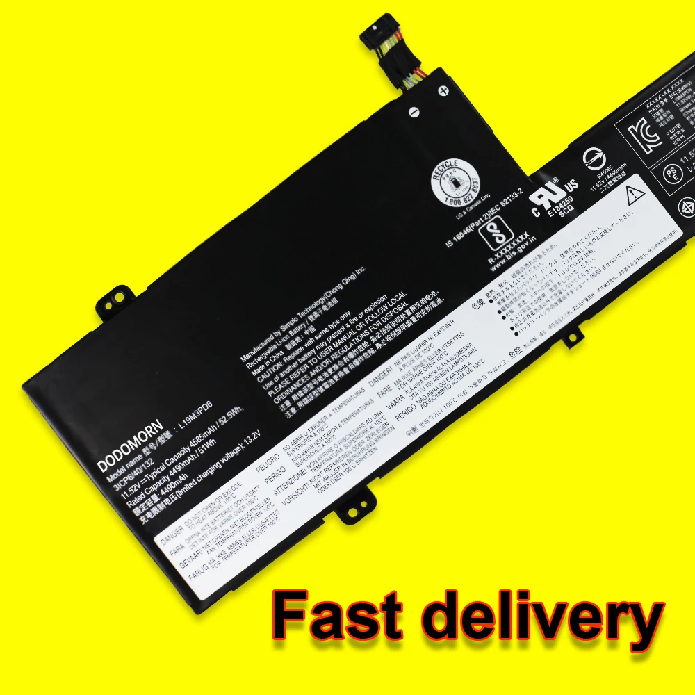 Аккумулятор для ноутбука Lenovo IdeaPad Flex 5 14ALC05 14IIL05 14ARE05 14ITL05 15AL505 15IIL05 Series L19M3PD6 L19C3PD6