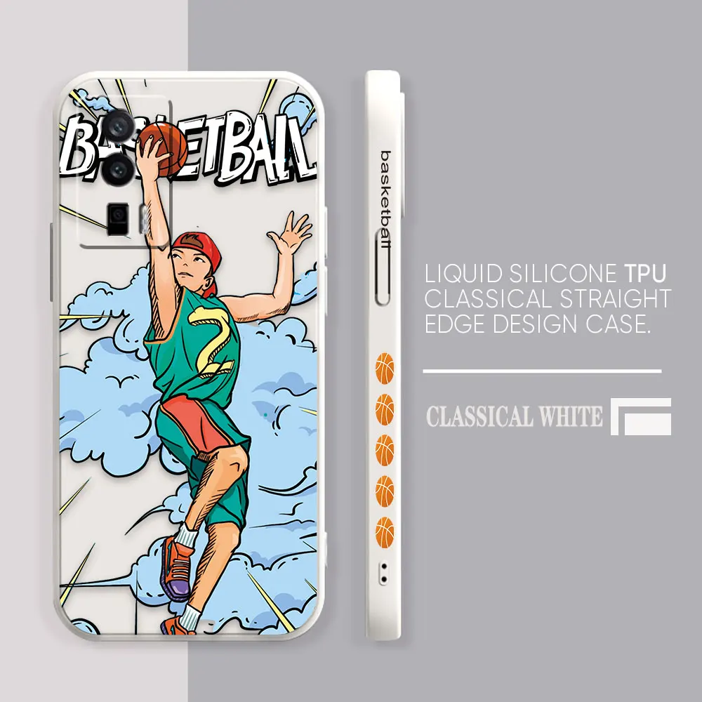 Case For Redmi K60E K60 K50 K40S K40 K30 K20 12C 10C 9A 9 8 10X 10A Pro 4G 5G Gaming Case Fundas Cqoues Shell Basketball Cartoon