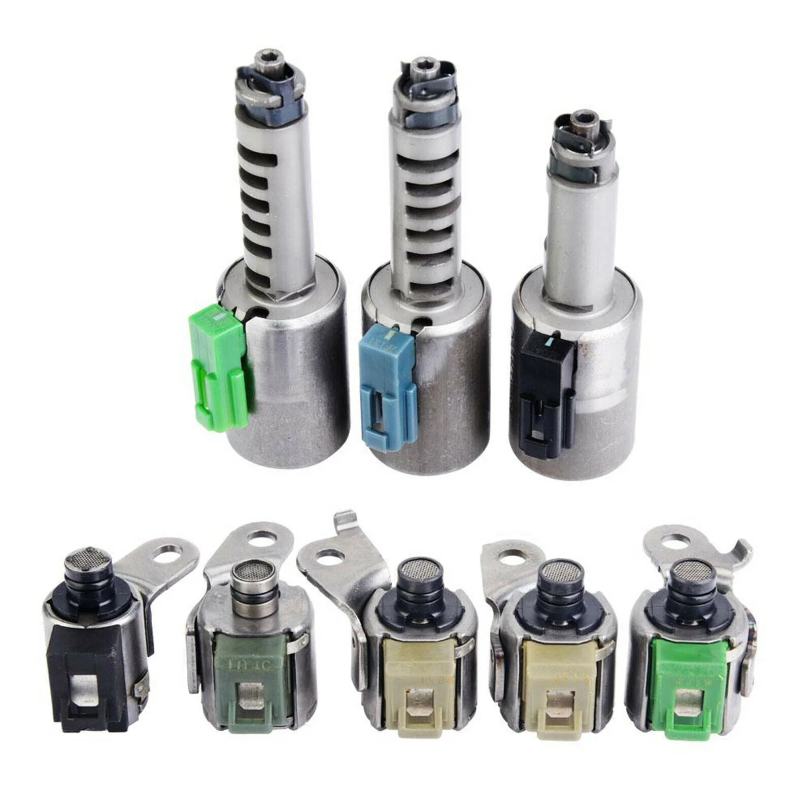 

8Pcs Transmission Solenoids Set AW55-50SN AW55-51SN AF33-5 AW235 RE5F22A Aw55-50sn Solenoid Valve for Volvo XC90 S60 S80 V50