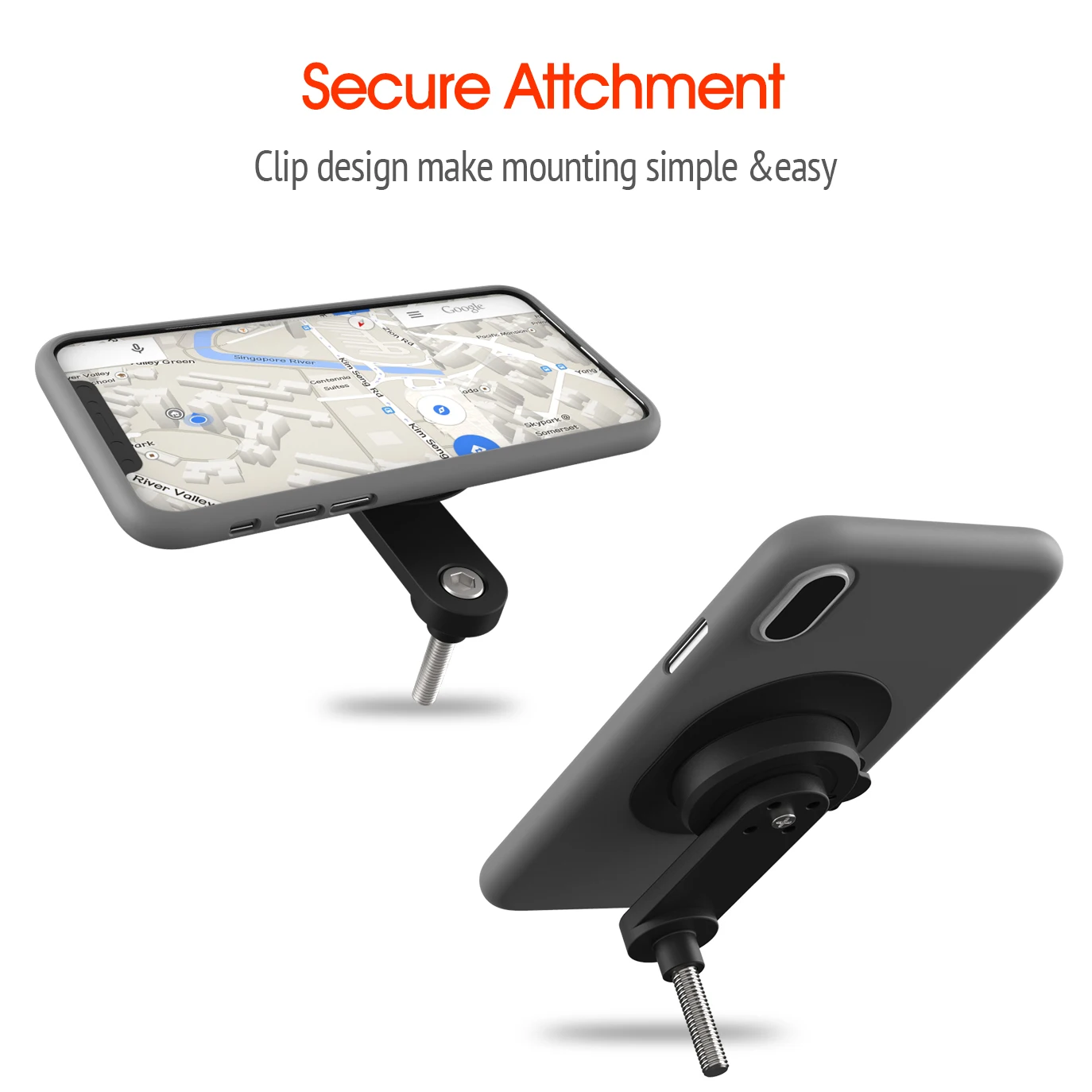 Универсальный держатель для телефона на руль горного велосипеда поворотный