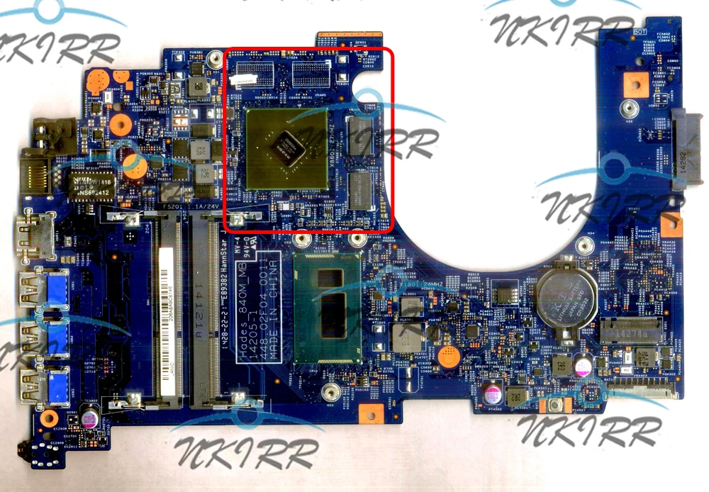 

Hades_840M MB 14205-1 NBMRV11002 I5-4210U GTX850M 4G материнская плата для Acer Aspire VN7-571G