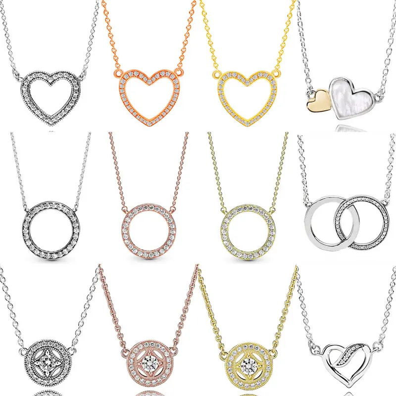 

Ожерелье-колье в виде круглых сердец