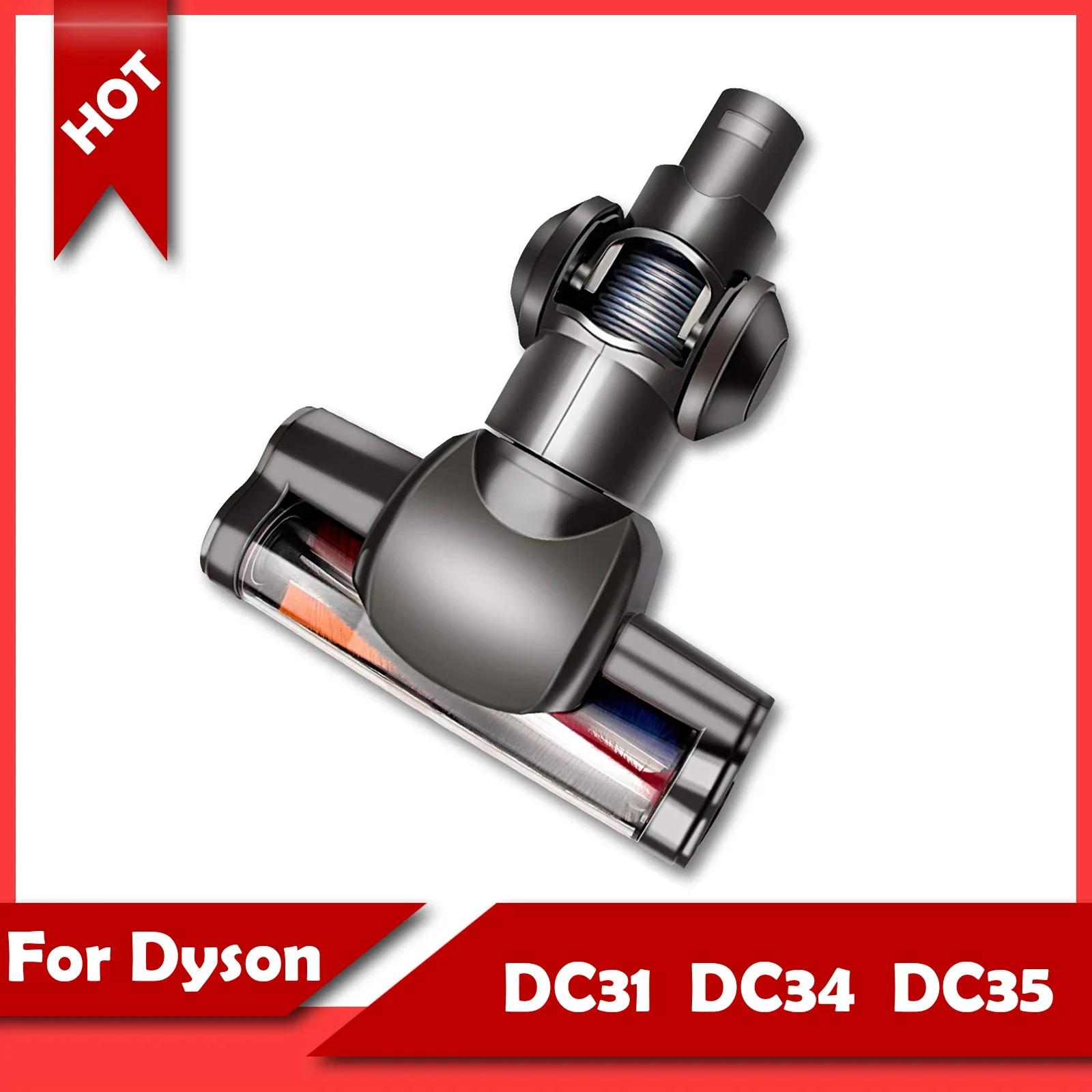 For Dyson DC31 DC34 DC35 Vacuum Cleaner Electric Brush for Motorized Floor Brush Head Brush Head Accessories