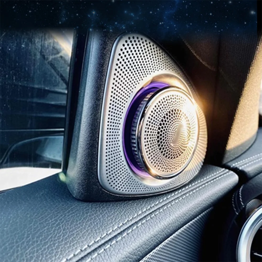 W213 3D вращающаяся крышка дверной панели с высокой подсветкой E class E300 64-цветная