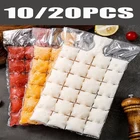 Самозапечатывающаяся форма для льда, одноразовые мешки для льда, форма для кубиков, пакеты для изготовления льда, прозрачные подносы для льда сделай сам