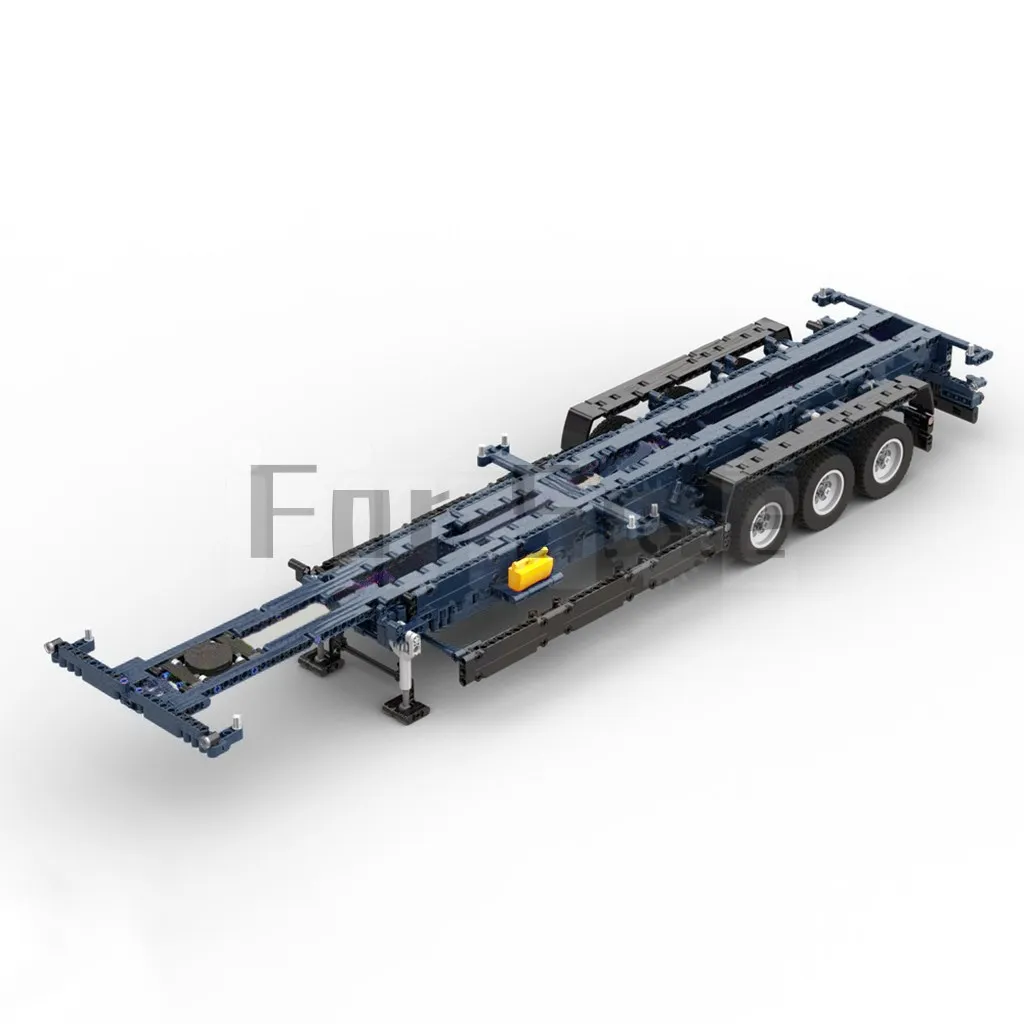 _ Модель зарубежного контейнера с PDF-рисунком строительные блоки кирпичи детские