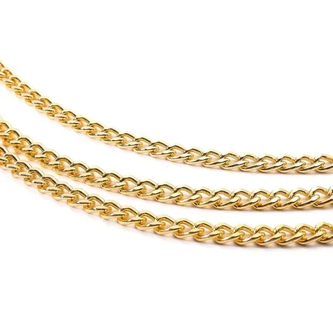 Ремни-цепочки женские металлические золотые/серебряные