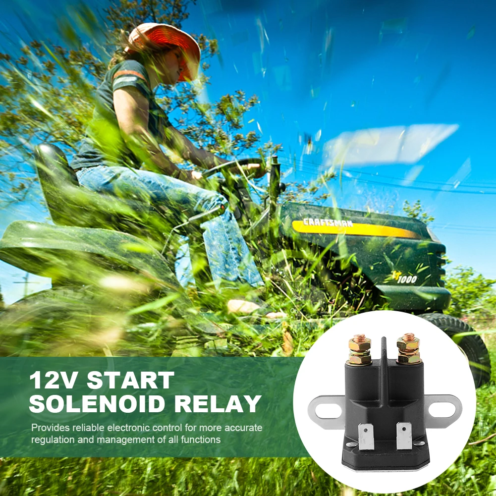 Электромагнитное Реле Стартера 12 В Для Газонокосилок И Мотоциклов Из Цинкового