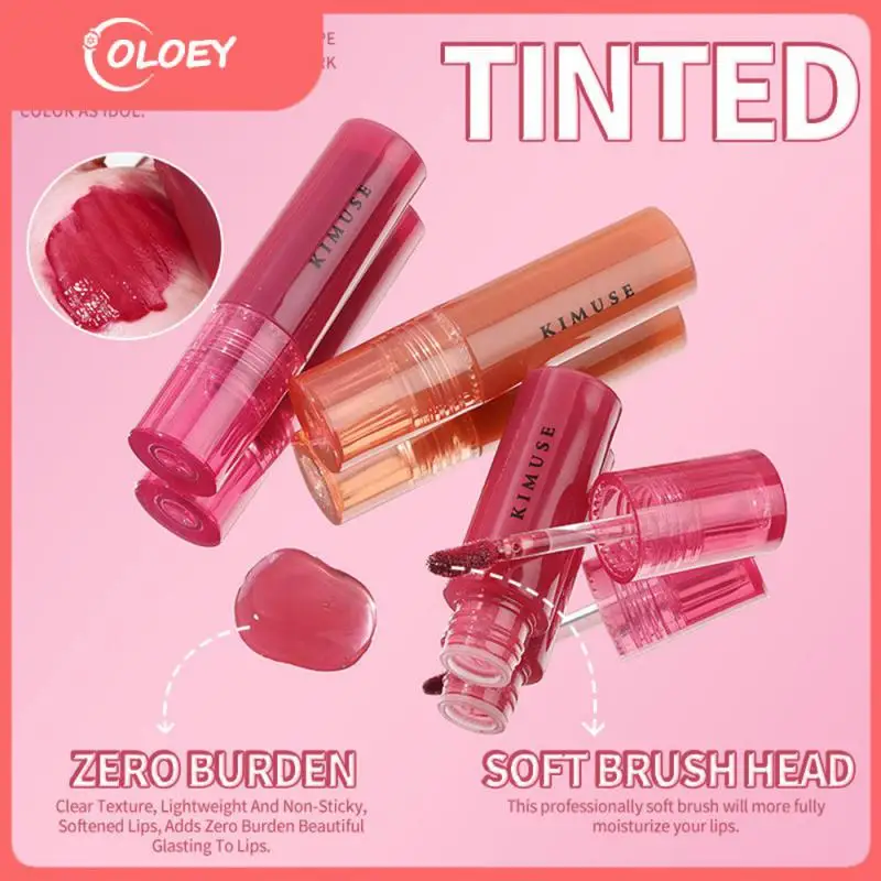 

Moisture Liquid Lipstick Long-lasting Not Easy To Fade Lip Glaze 9 Colors Easy To Apply Jelly Lip Glaze Red Lip Tint Waterproof