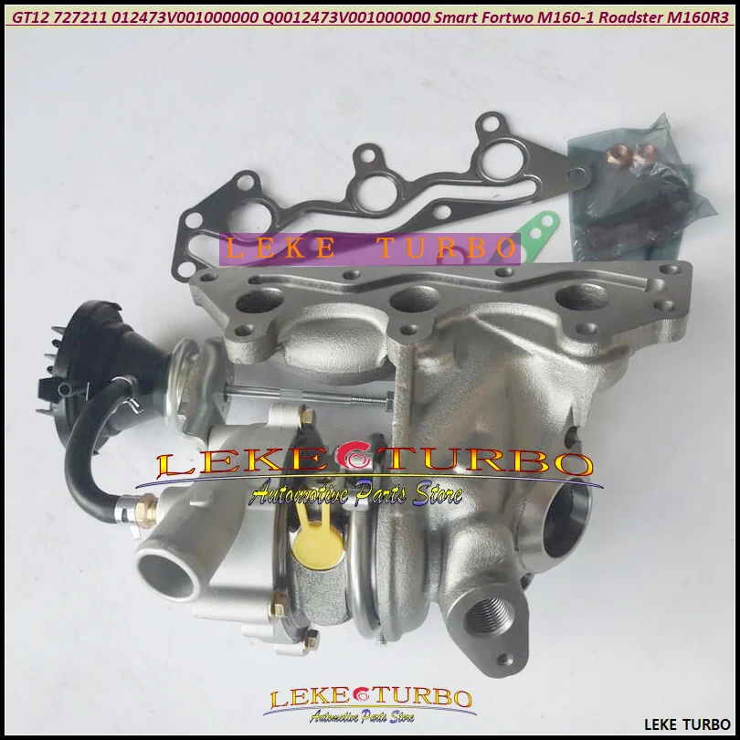 Турбо GT12 727211 -0001 012473 В 001000000 Q 0012473 Для Smart Fortwo M160-1 Roadster MC01 M160R3