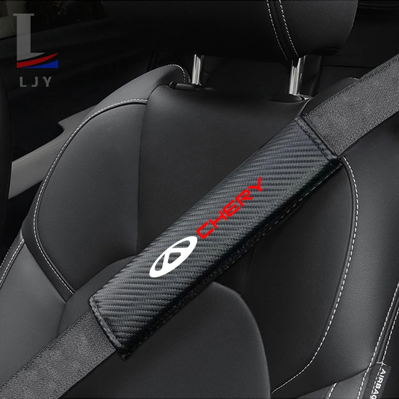 Наплечные накладки из углеродного волокна для ремня безопасности Chery Tiggo 2 3 4 6 7 8 3X