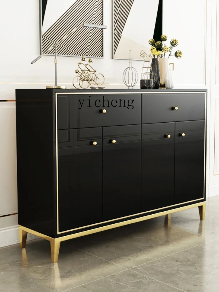 YY lekka luksusowa szafka boczna restauracja przygotowanie herbaty do przechowywania