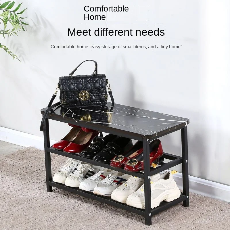 

Home Furniture Multi-Functional Rest Shoe Changing Stool Simple Shoe Rack Storage Cupboards Organizer Mats Living Room Cabinets