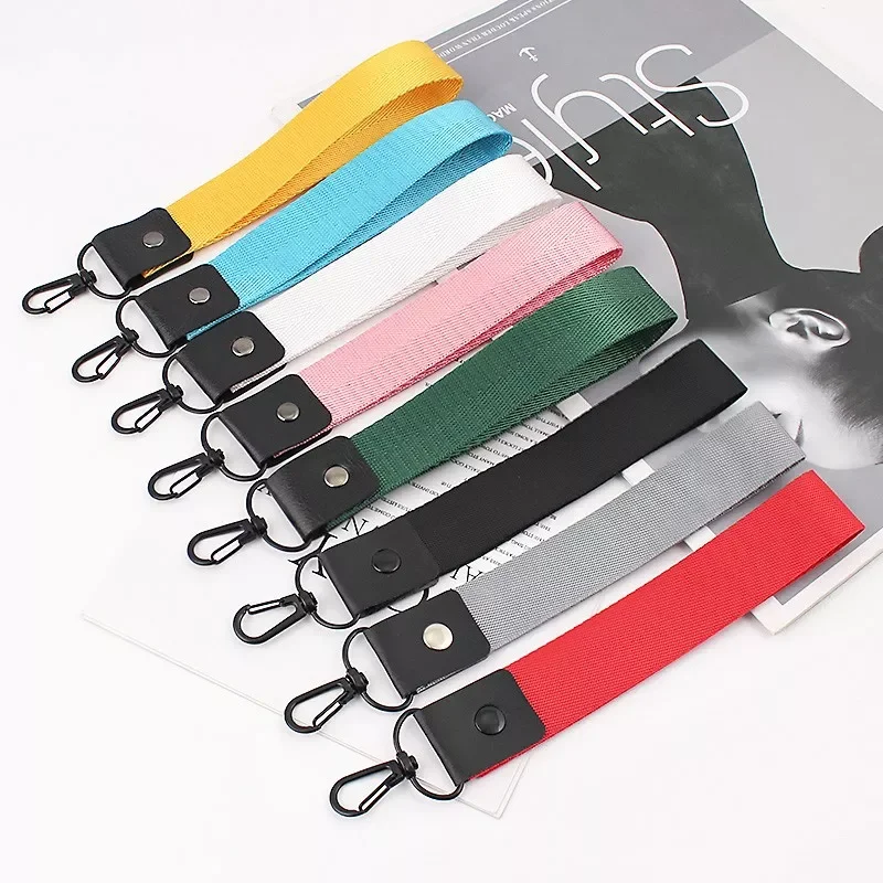 

2023 nekband Phone key strap Rope lanyard Neck Strap Lanyards for keys Phones Straps badge holder Rope kpop white lanyard