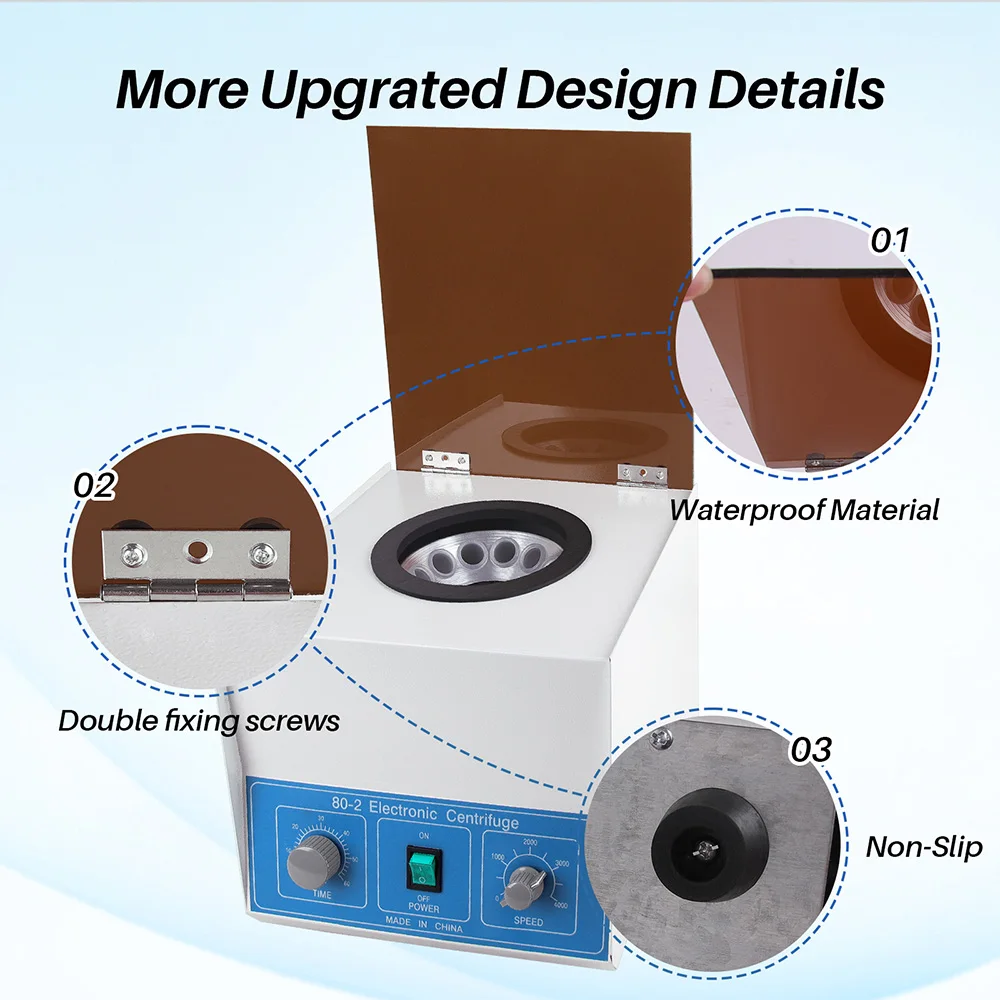 

80-2 центрифуга электрическая Центрифуга Лабораторная медицинская практика машина PRP сыворотка разделение 4000 об/мин настольная лаборатория