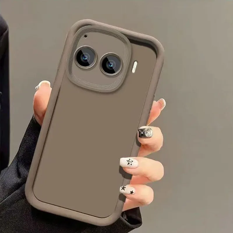 Фото Подходит для VIVO IQOO Z10 Z9 Z11X Z10X Z9X, чехол для телефона IQOO 15R Z11 Z9 Turbo+, прочный и ударопрочный силиконовый защитный чехол. №5